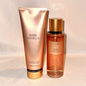 Victoria’s Secret Bare Vanilla Body Mist+ Cream
